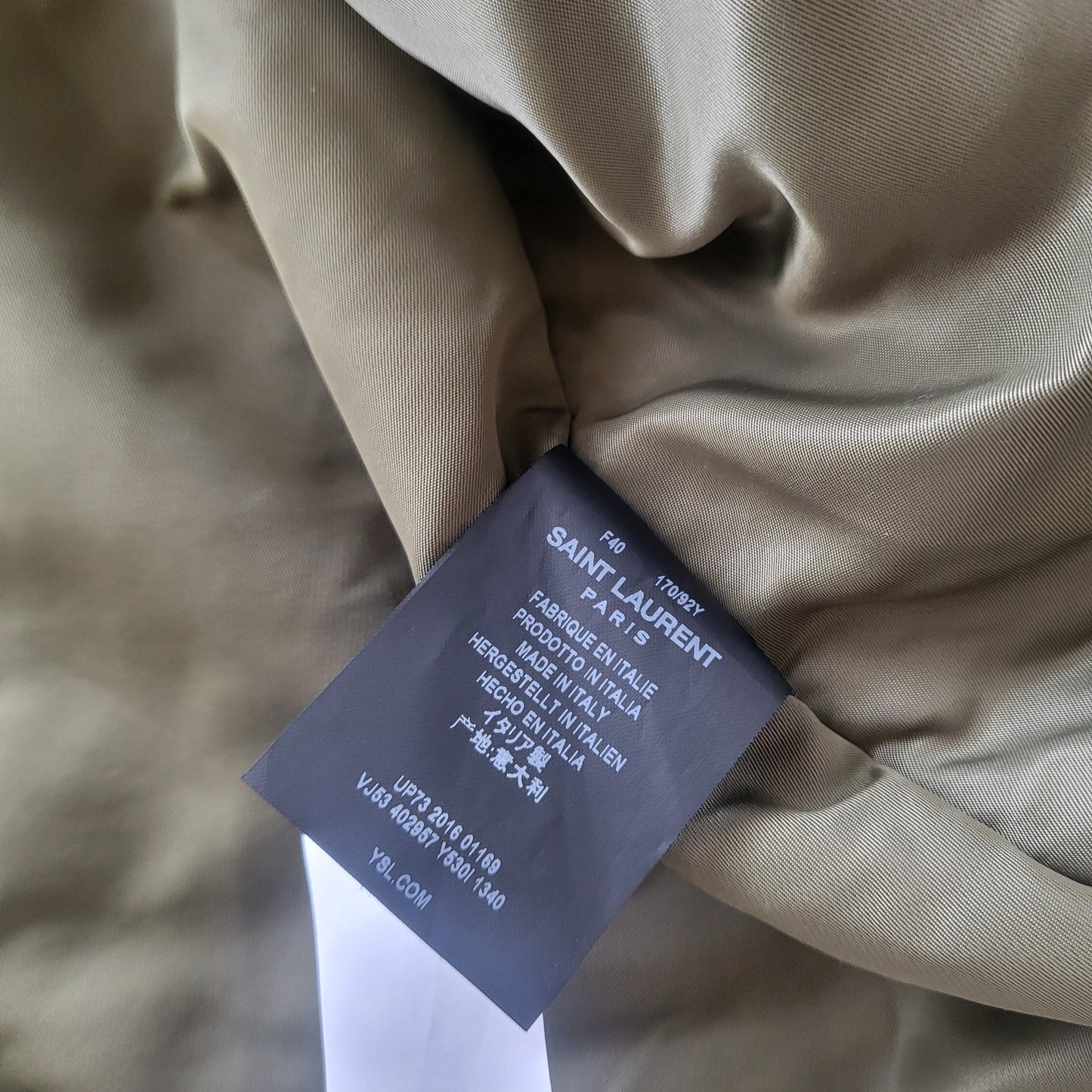 Saint Laurent bommert jacket