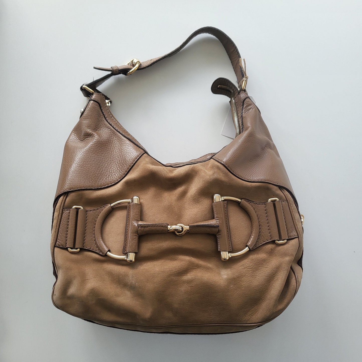 GUCCI heritage horsebit hobo medium