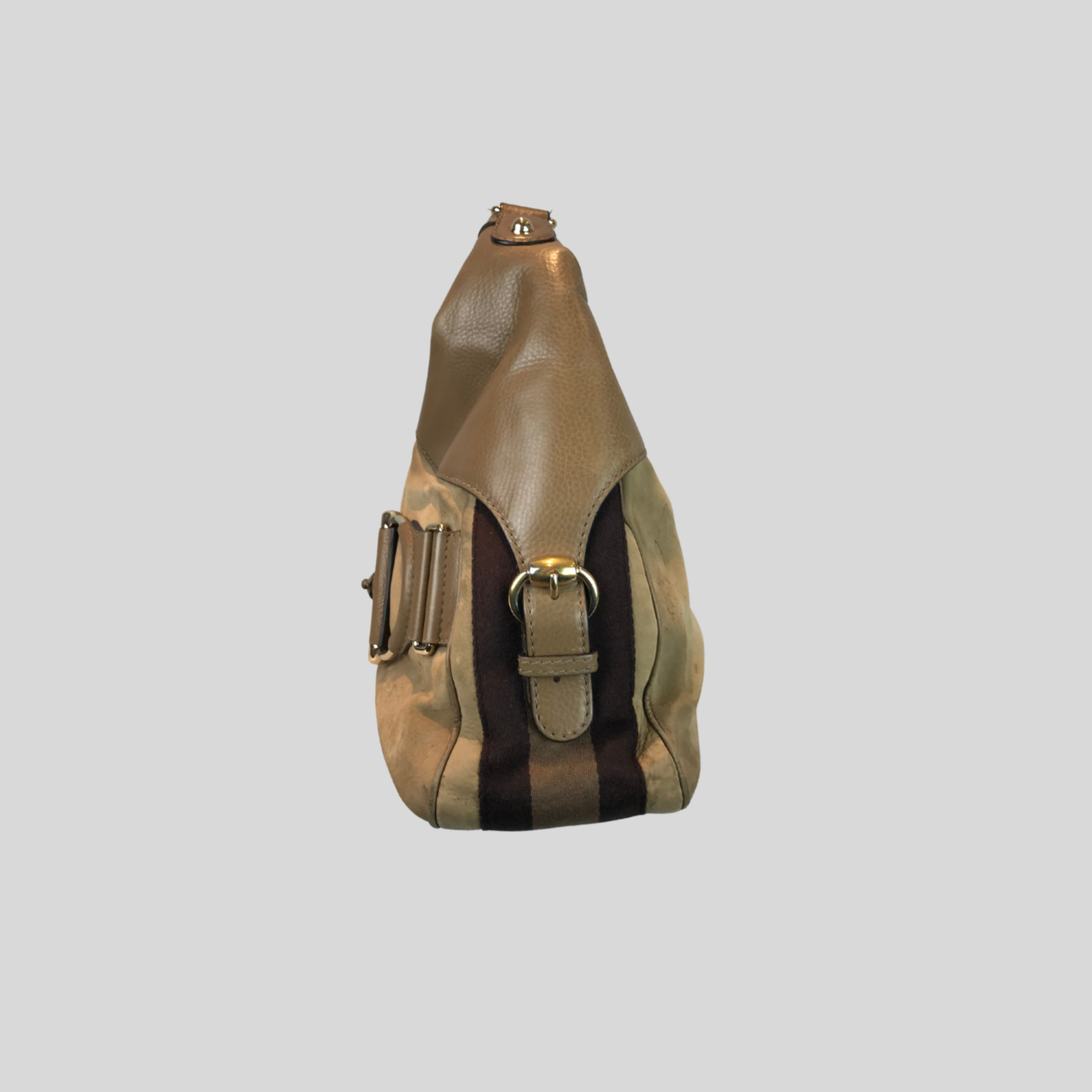 GUCCI heritage horsebit hobo medium